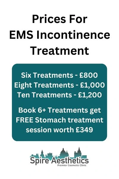 EMS Incontinence Treatment Prices Scottish