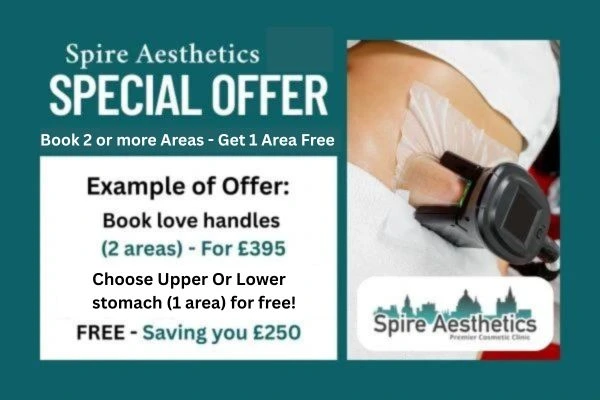 Fat Freezing Promotion Scottish from Spire Aesthetics - Book Today!