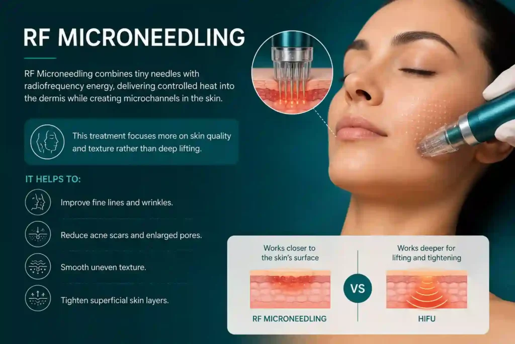 What Does RF Microneedling Do That HIFU Alone Cannot Scottish